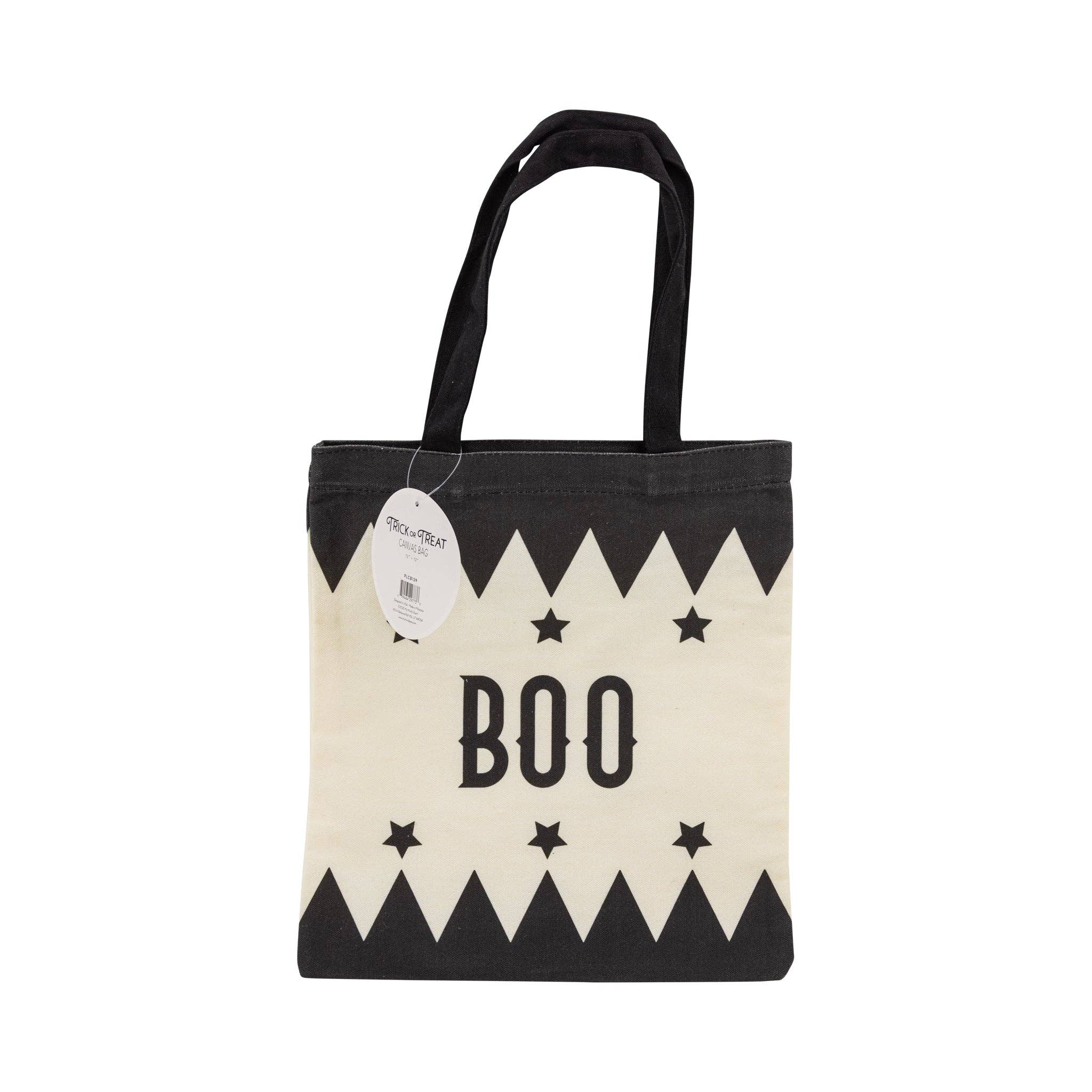 My Mind’s Eye - Wholesale Tote Bag - Women's - PLCB129 -  Boo 12x12 inch Canvas Bag1