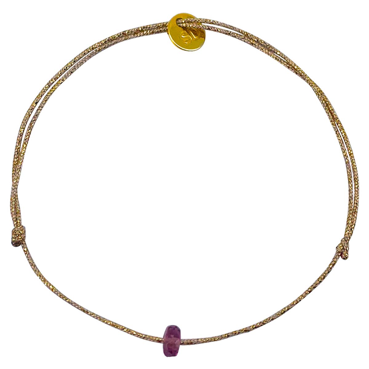 Sophie Deschamps Bijoux - Wholesale Beaded Bracelet - PINK BRACELET, mini fine stone (BRO)17