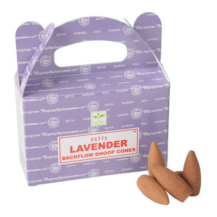 Up N Smoke - Wholesale Incense - Satya Backflow Incense Cones