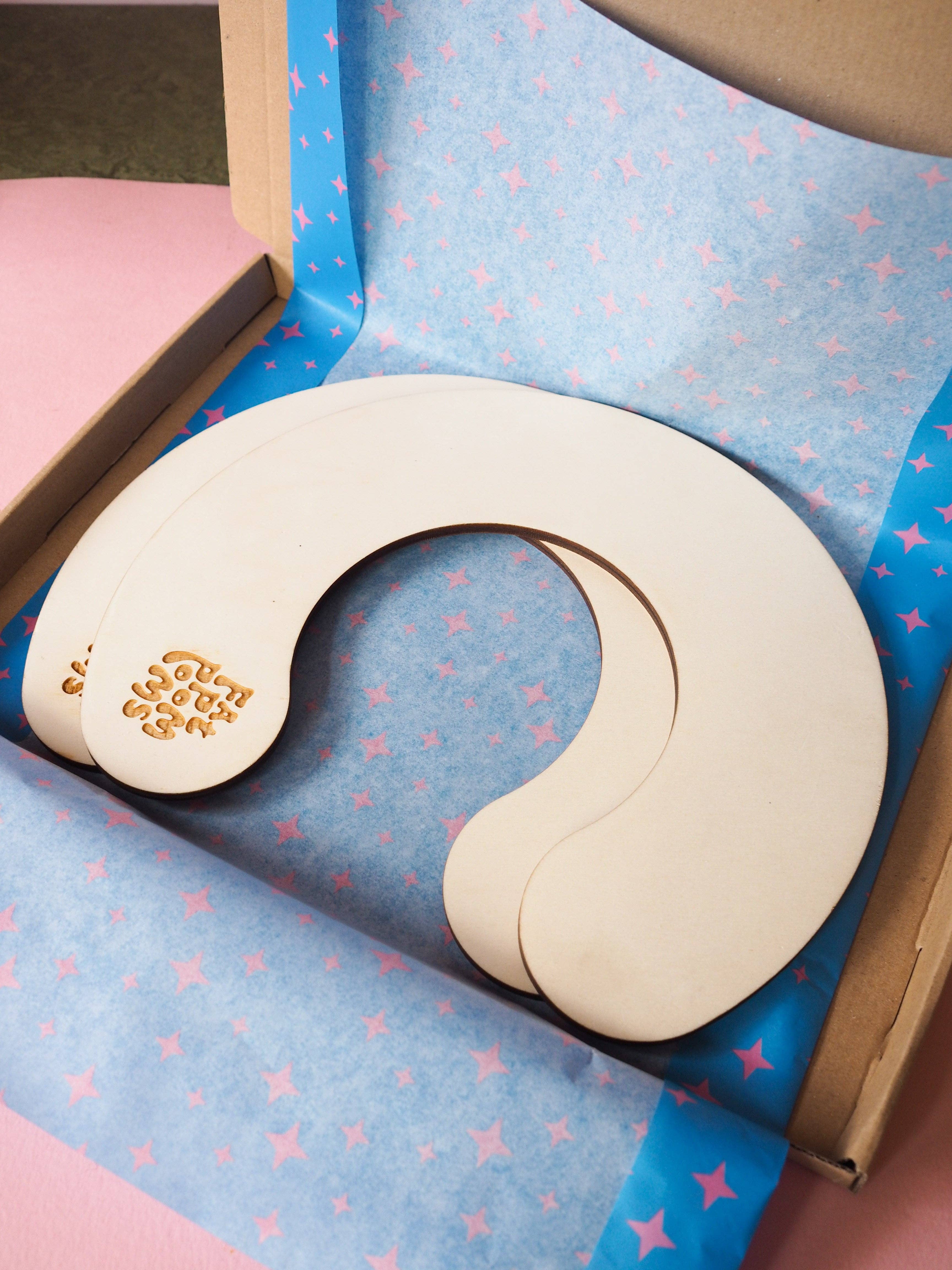 Fat Pom Poms – wholesale DIY craft kit – Giant Pom Pom Maker & Instructions 27cm3