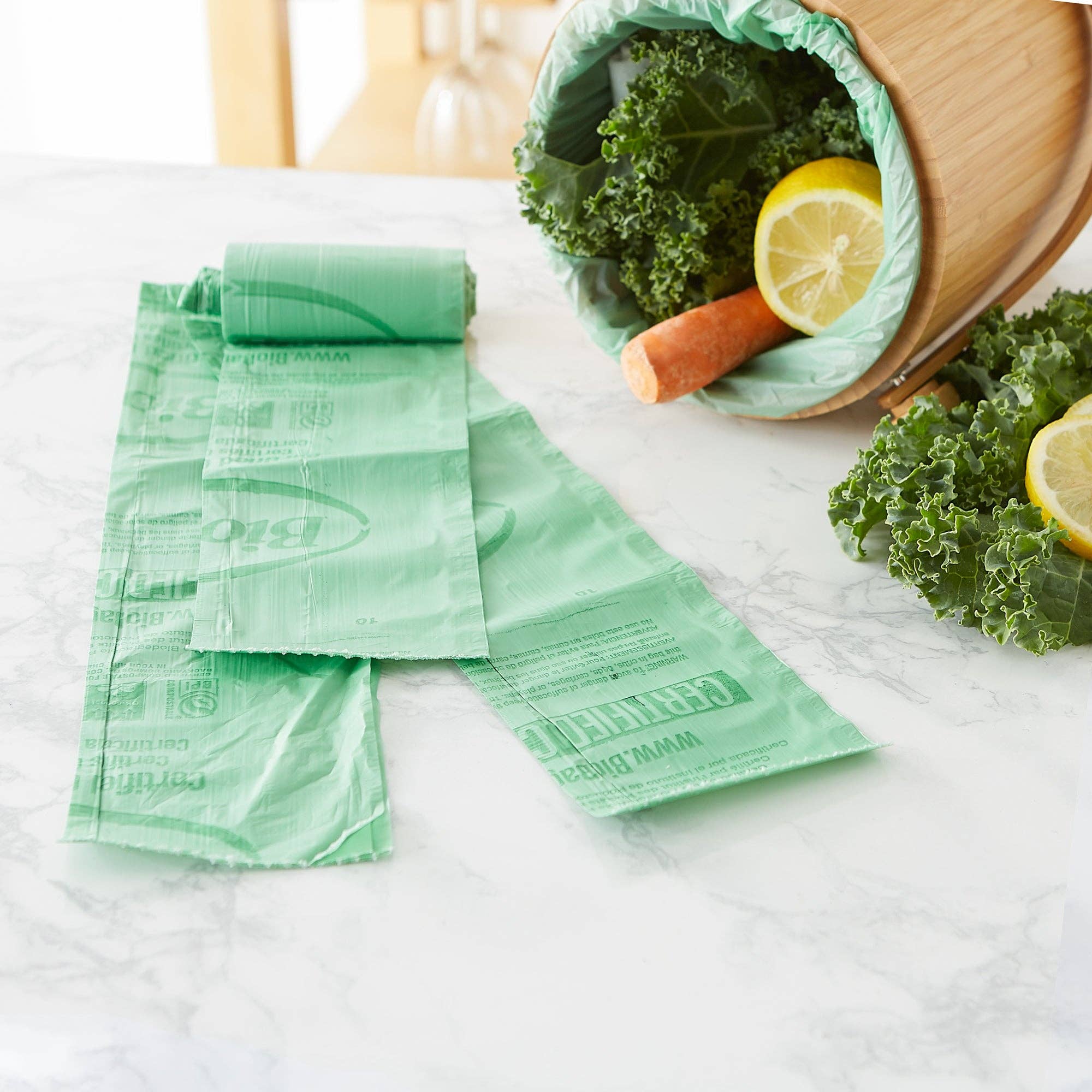 RSVP International - Wholesale Food Storage Wrap/Bag - 6 Liter Biobag (50 Count)4