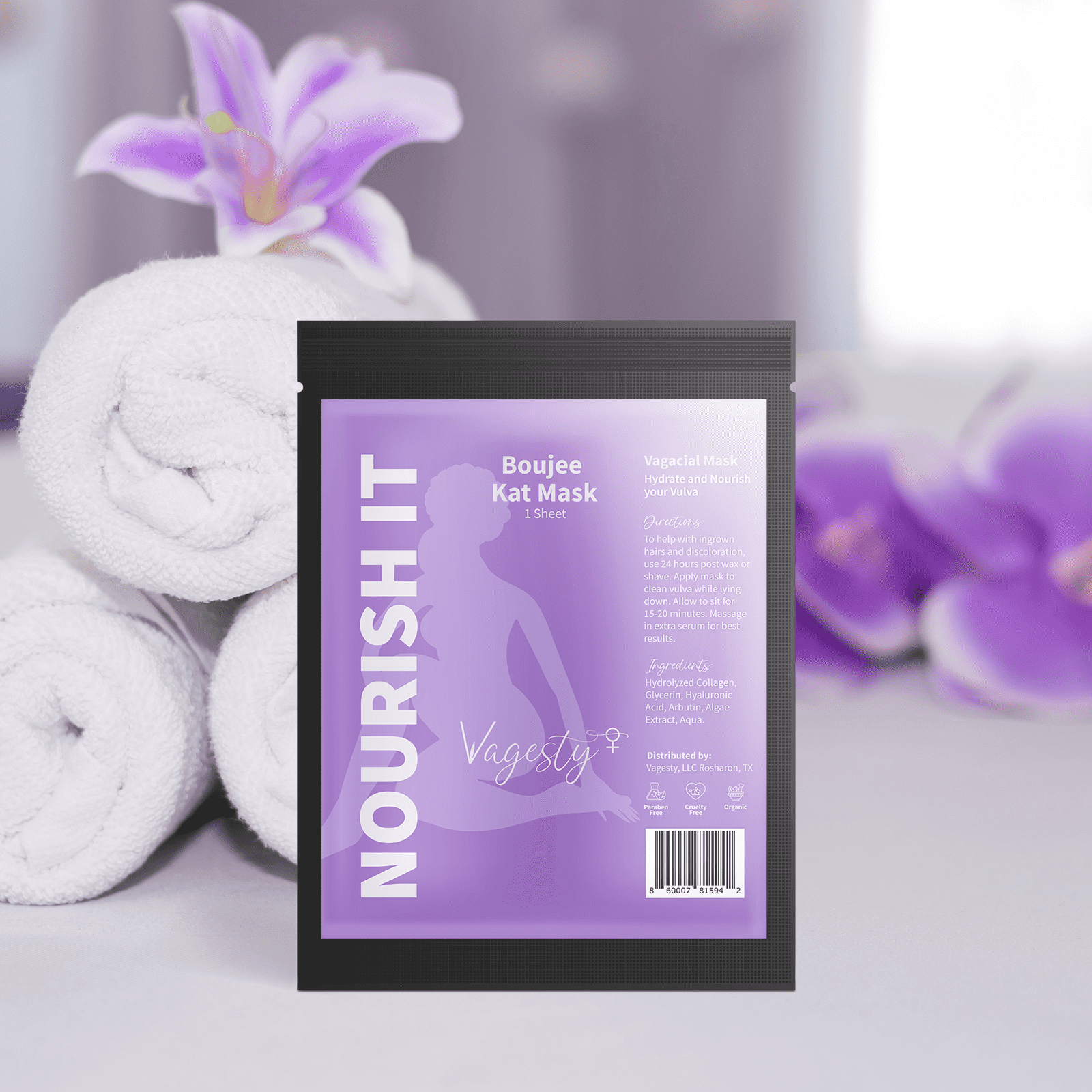 Vagesty - Wholesale Skincare Face Mask - Boujee Kat Vulva Nourishing Mask4