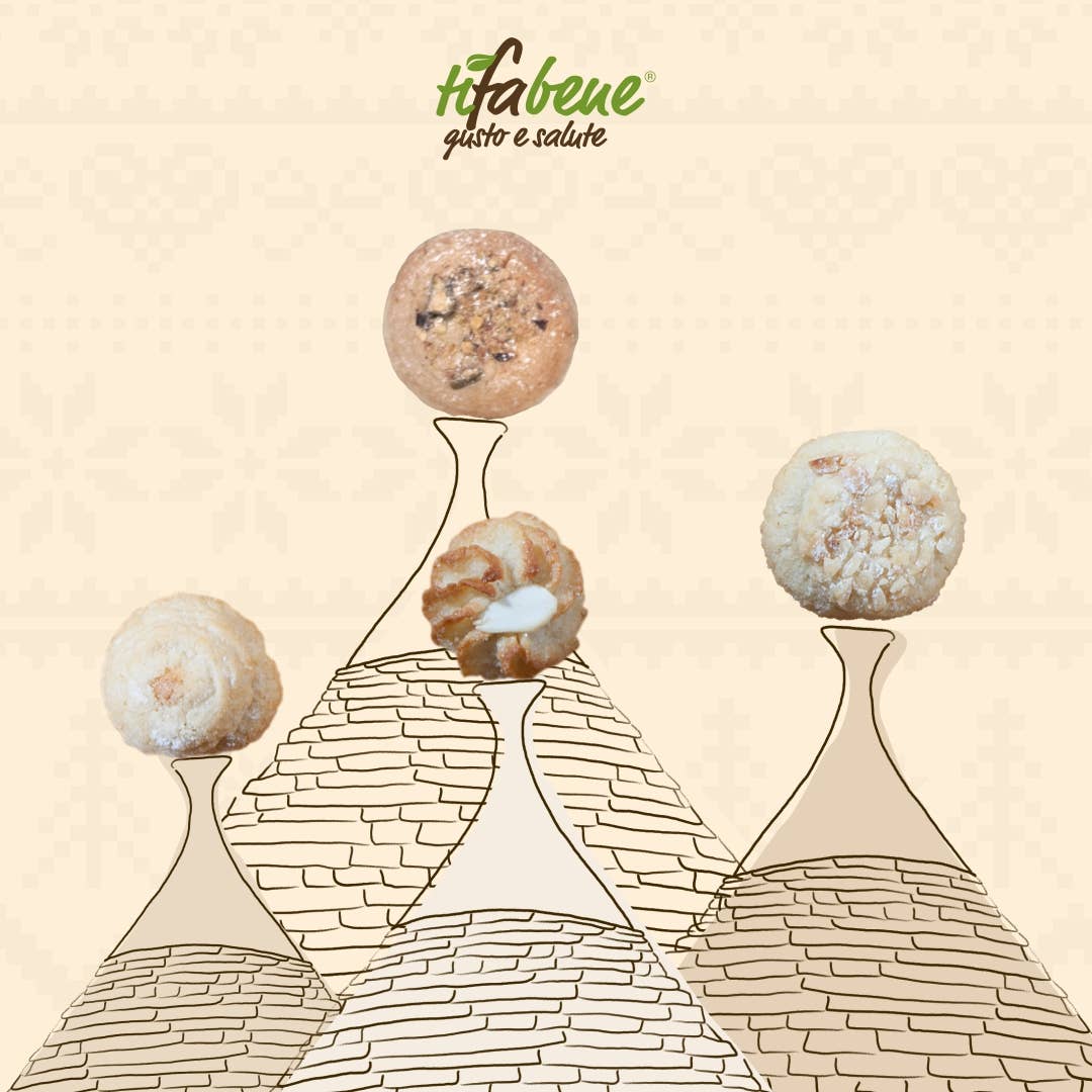 Le deliziose pasticceria sas Ti fa bene bio - Wholesale Cookie - Amaretti Organic - Typical Apulian sweet -7