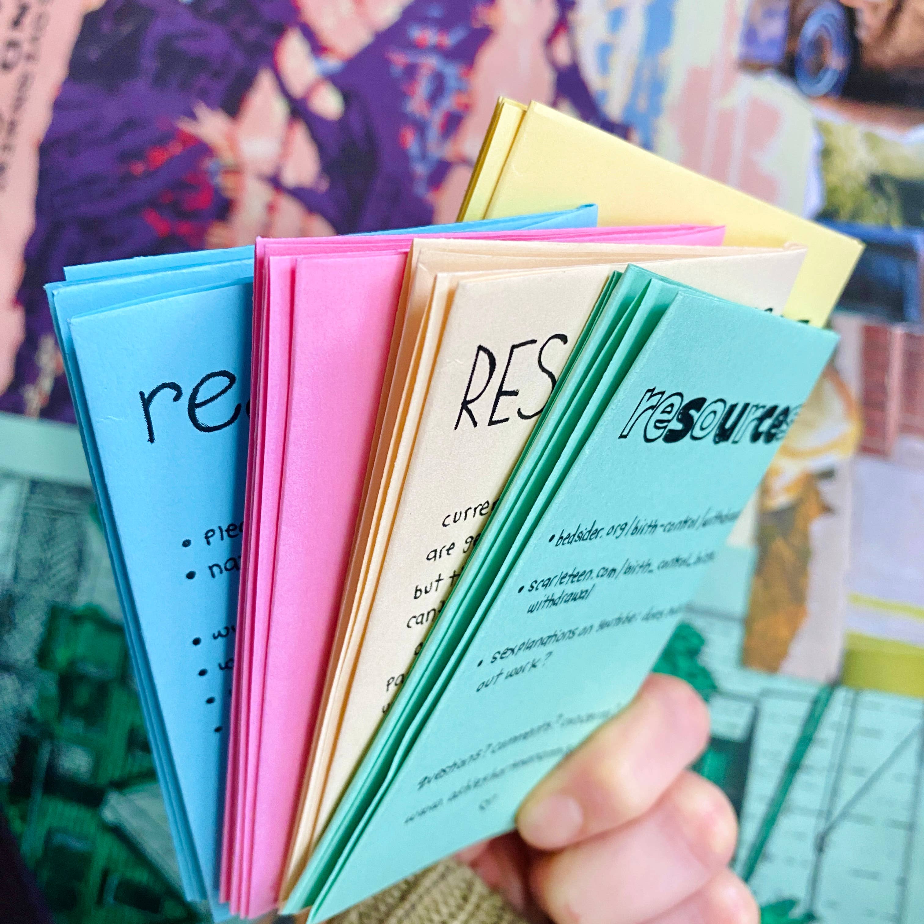 Pleasure Pie - Wholesale Medical Health Book - Birth Control Zine Bundle | Gender affirming sex education6