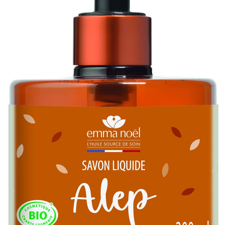 Aleppo Bio Flüssigseife 300 ml für den Großhandel von EMMA NOEL