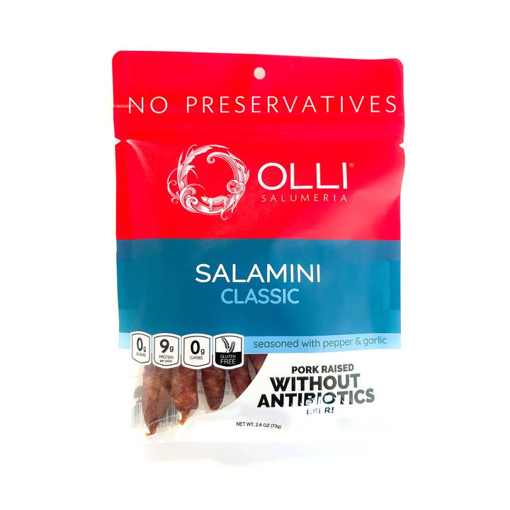 Olli Classic Salamini Sticks for wholesale by Olli Salumeria Americana