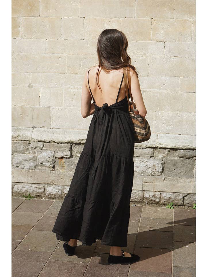 Beachwood The Label - Wholesale Dress - Women's - The Alma Dress // Noir4