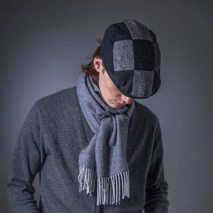 Heritage Traditions - Wholesale Flatcap - Men's - Tweed Patchwork Flat Cap1