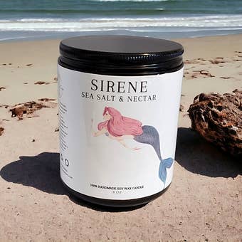 Sirene Soy Candle for wholesale by Tangled in Thyme