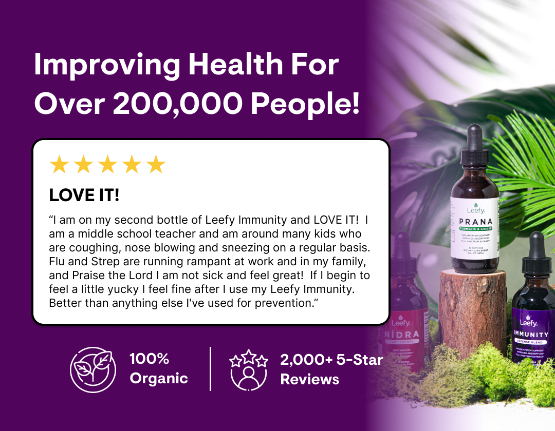 Leefy Organics – Suplemento/vitamina oral por atacado – DEFESA IMUNITÁRIA6