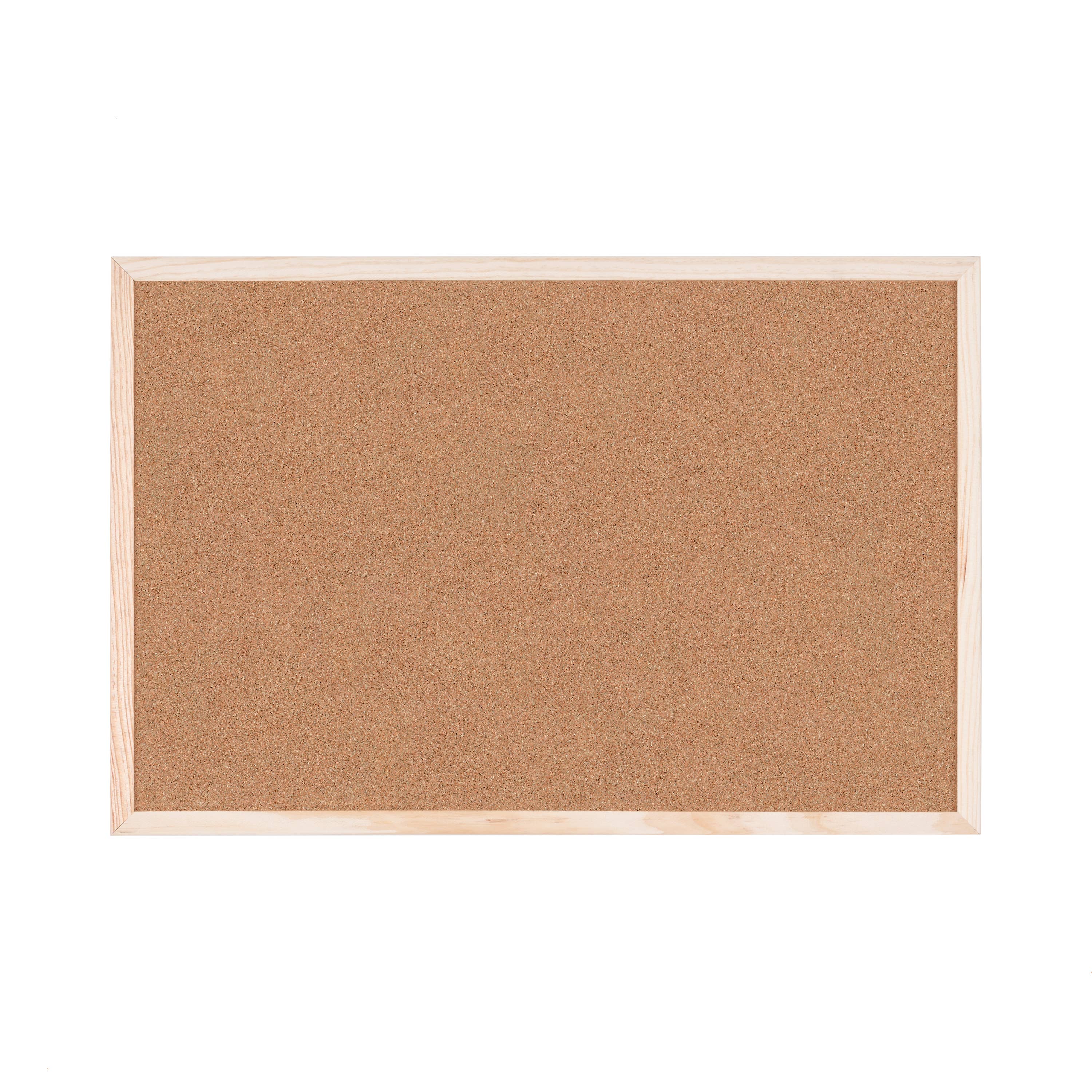 Bi-Joy - Wholesale Bulletin Board - Bi-Office Basic Cork Notice Board - Natural Pine Frame9