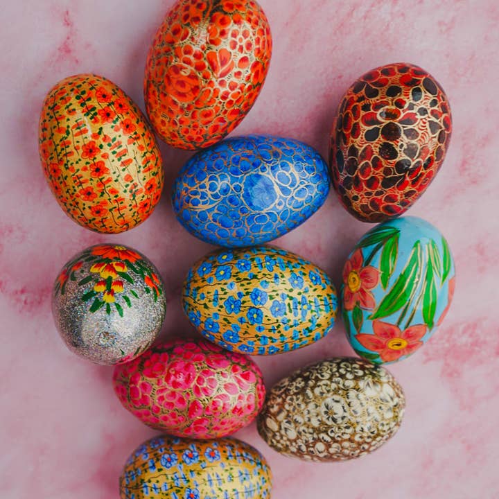 Honest love our planet - Wholesale Easter Card - 3-inch Easter Decor Eggs Collection - Assorted