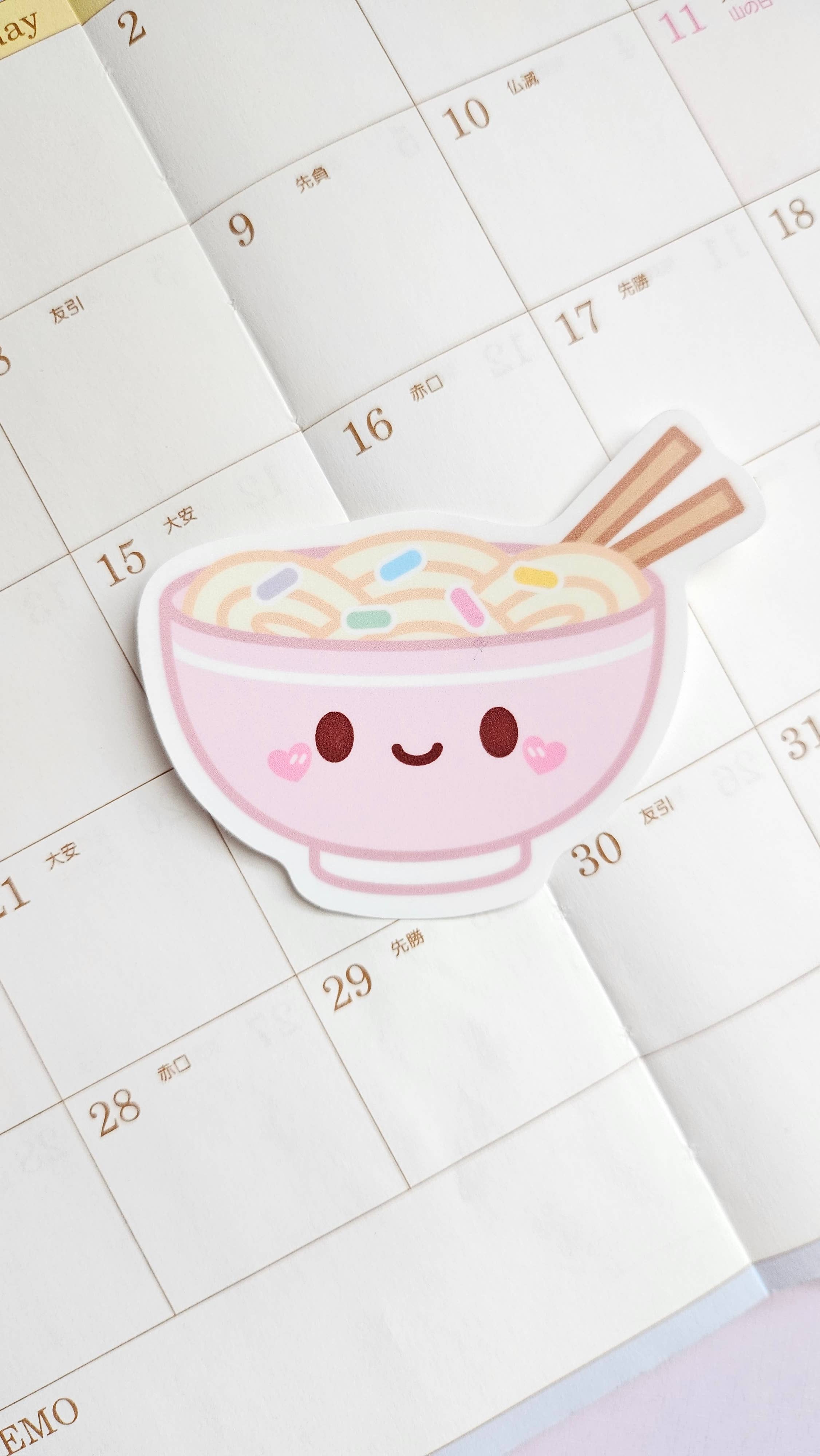 Paper and Sprinkles - Wholesale Sticker - Cute Ramen Sticker2