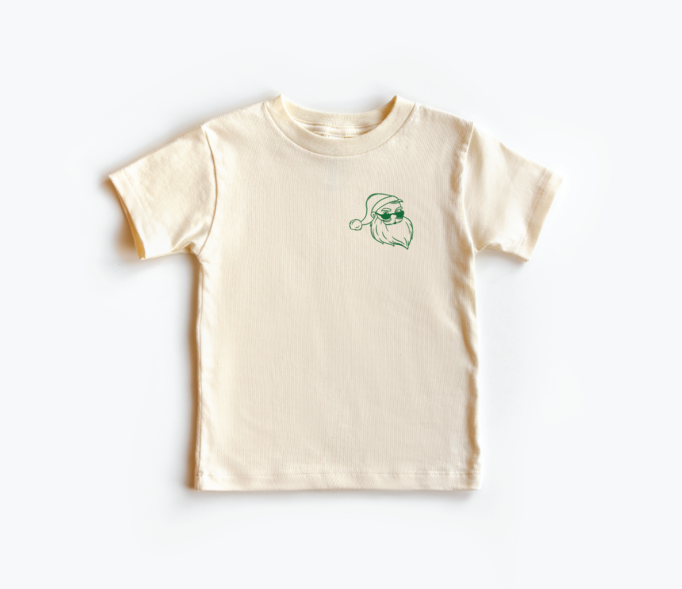 SBG Co. - Wholesale Screen Printed T-Shirt - Kids - Cool Santa Pocket Style Tee2