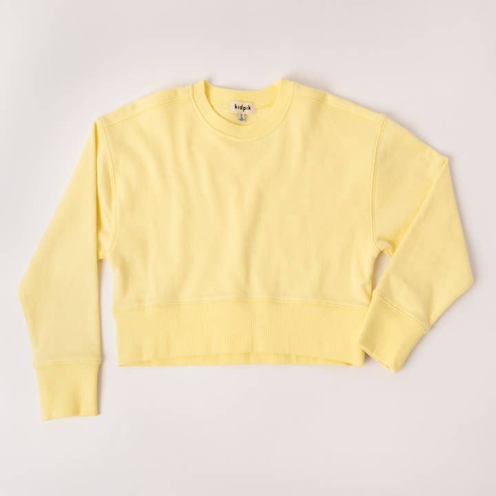 Oversized Crop Sweatshirt for wholesale by Kidpik