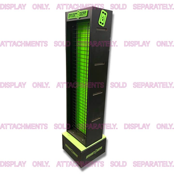 Novelty Brands - Wholesale Retailer Display Stand/Case - Merchandising Fixture - Gadget Gear Spinner Floor Display