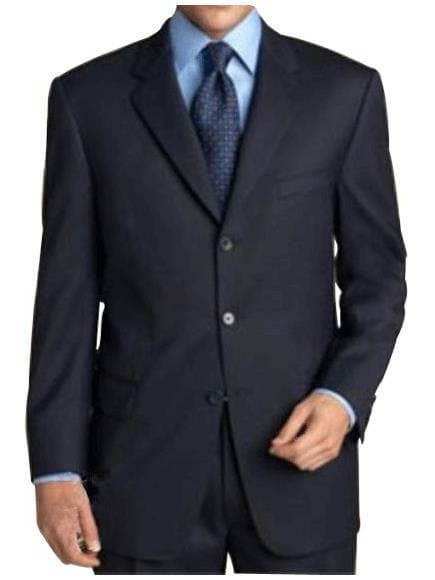 Pardessus à double boutonnage bleu marine pour hommes pour la vente par Alberto Nardoni