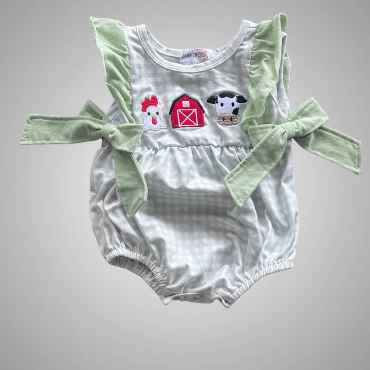 Cowpuncher Babe - Wholesale Top & Short Set - Kids - RAISED ON A FARM-GIRL