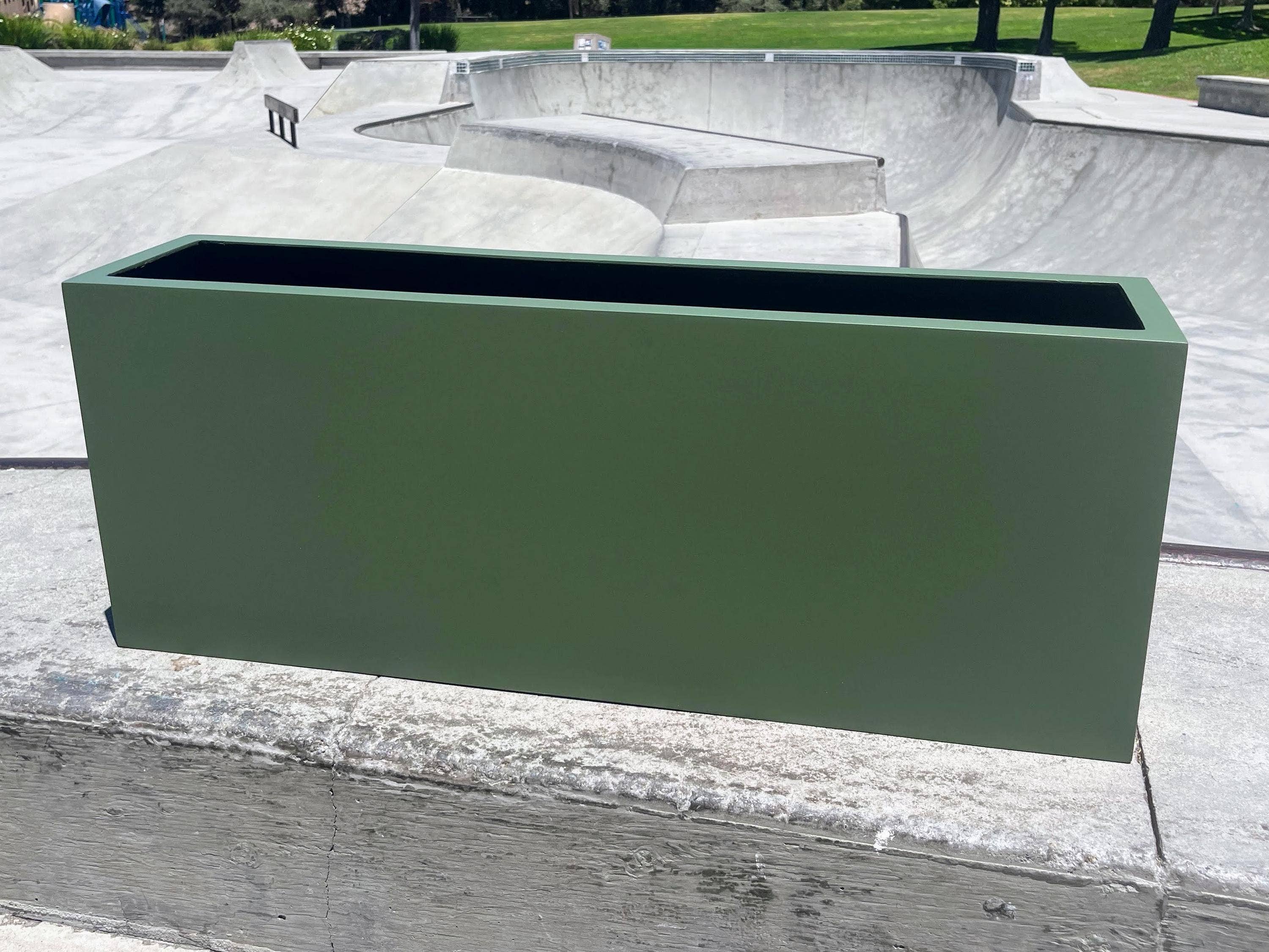 Tikal Composite Designs - Wholesale Planter box - Rectangular Fiberglass Planters3