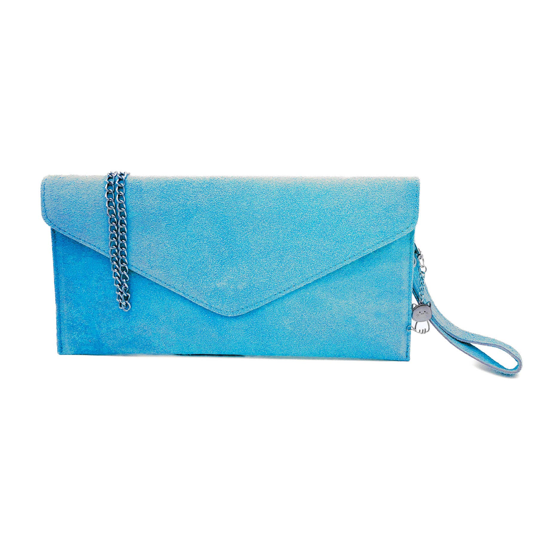 Ellas Trading - Wholesale Clutch Bag - Women's - Italian Suede Envelope Clutch Messenger Handbag20