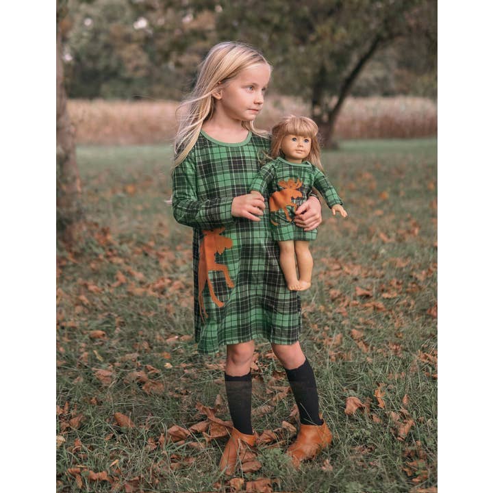 Leveret Pajamas - Wholesale Doll - Kids - Kids Girl & Doll Cotton Dress Back to School14