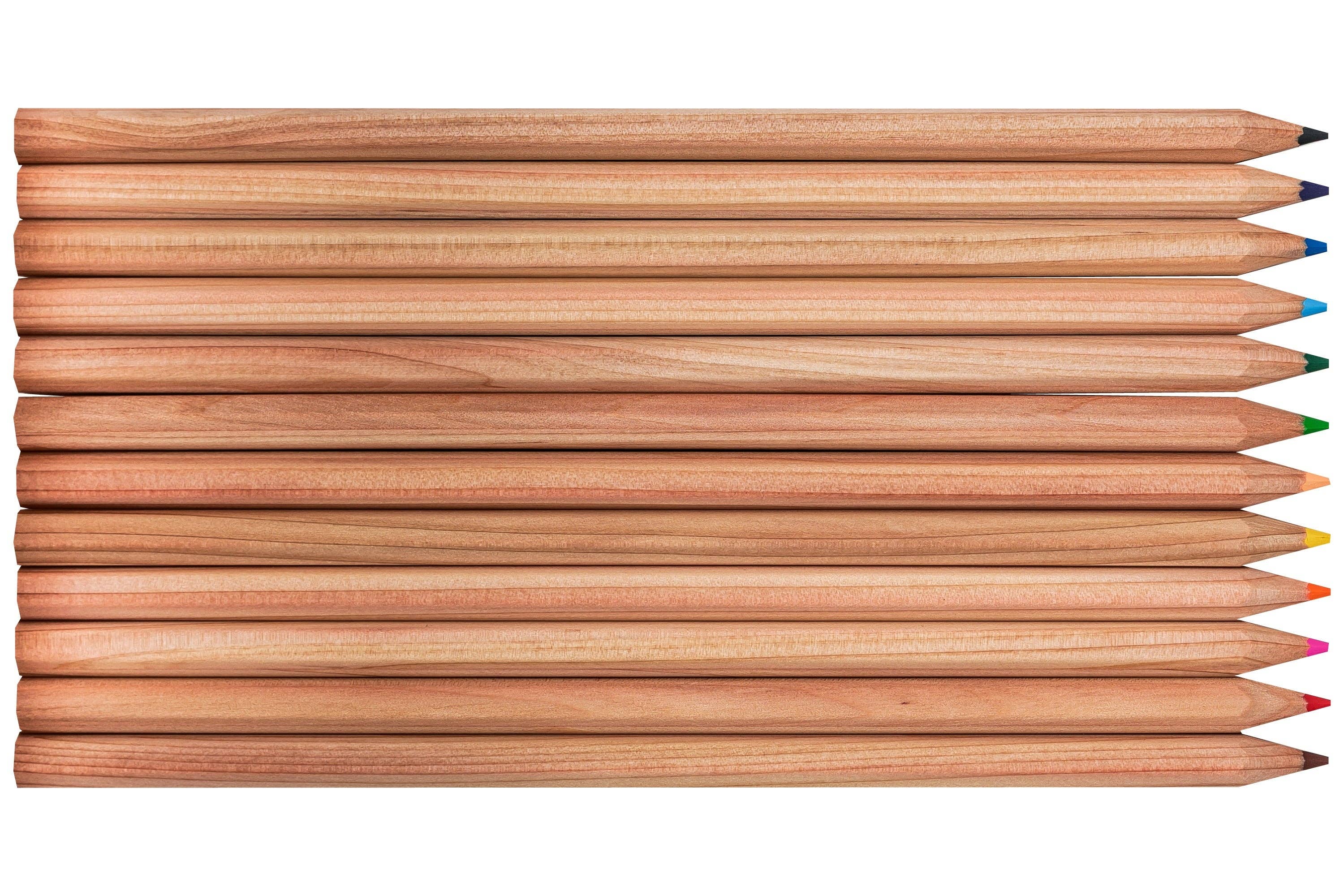 Federal Color – wholesale Coloured pencil – Cedar Colored Pencils, Set of 124