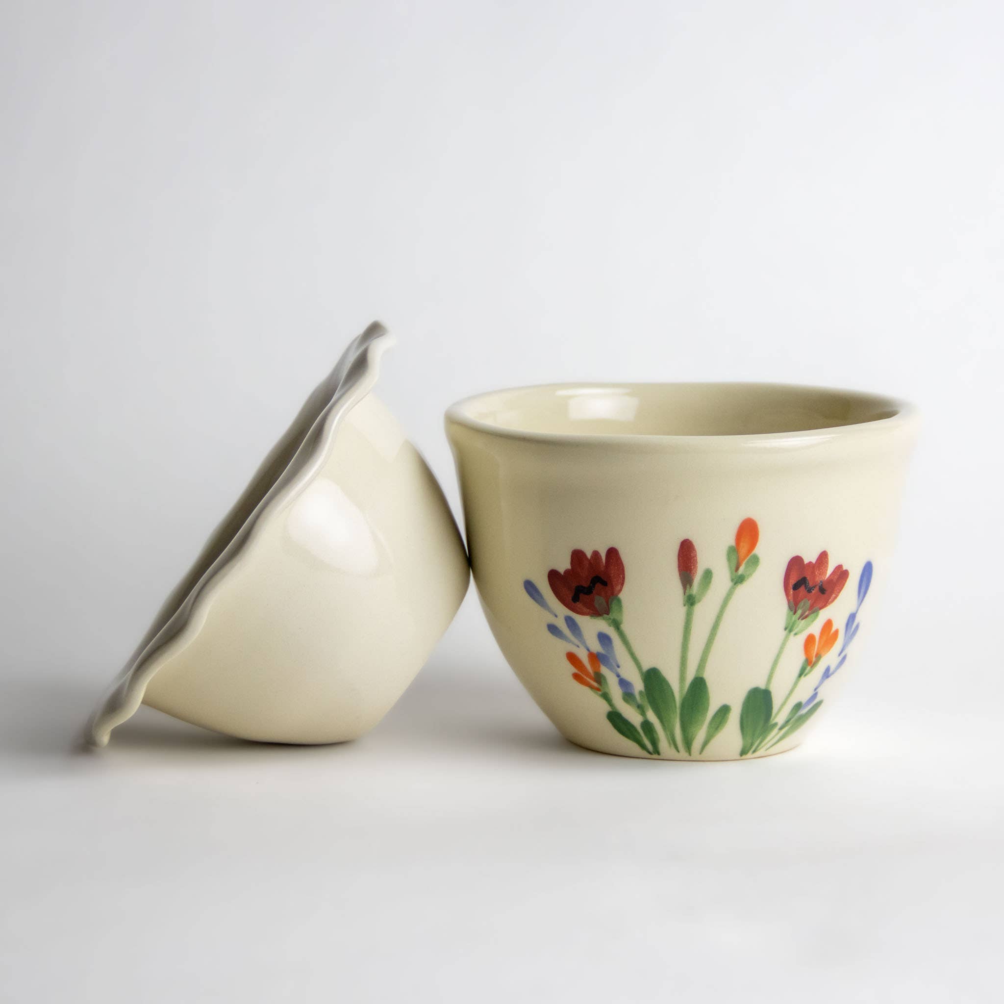 Emerson Creek Pottery - Wholesale Condiment/Dip Bowl - Dip Cooler Set3