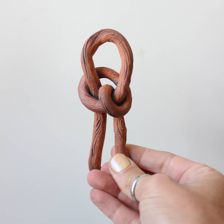 Cold Mountain Ceramics - Wholesale Decorative Tabletop Object - Ceramic Wood Knots3