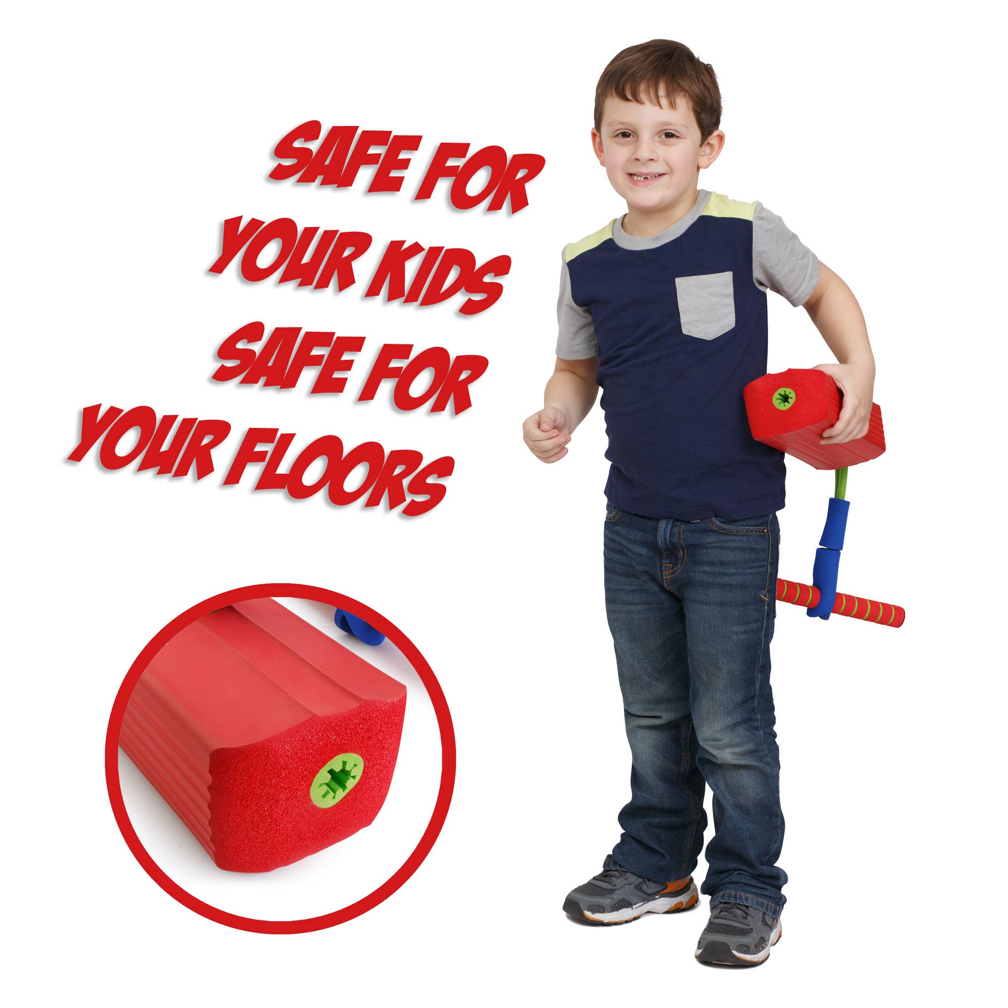 New Bounce - Vendita all'ingrosso Gioco sportivo - Bambini e neonati - Il mio primo pogo stick - Salterino in schiuma per bambini 3-5 anni1