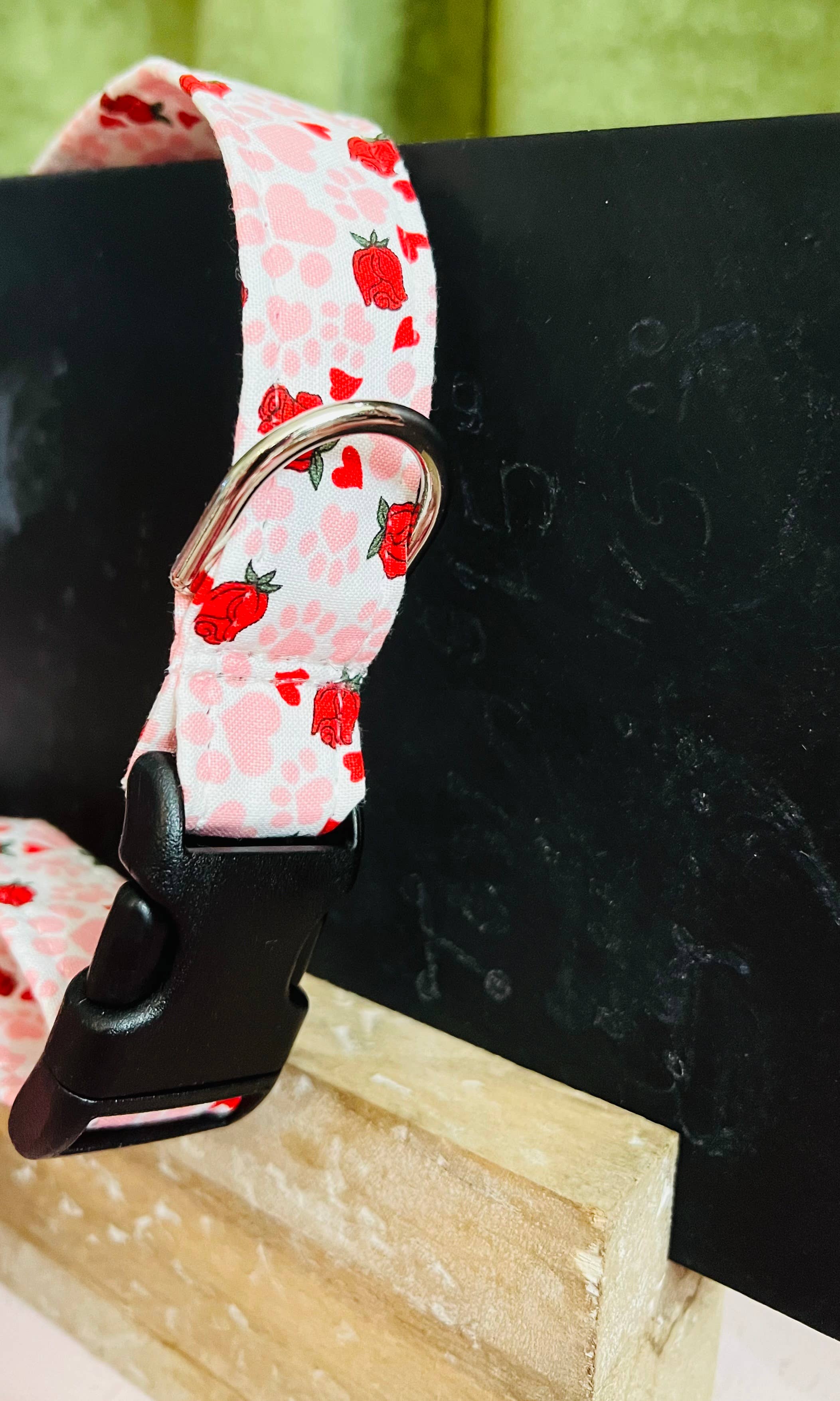 Little Barks Boutique - Wholesale Pet Collar - Dog - Valentine's Day Dog Collar - Heart and Paws Collar for pets 6