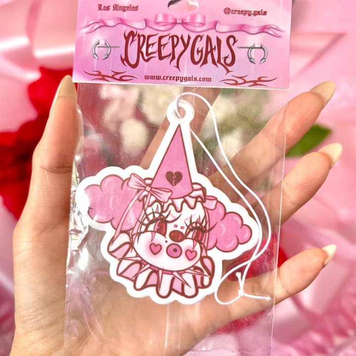 Poopywise de Clown Luchtverfrisser voor wholesale door Creepy Gals