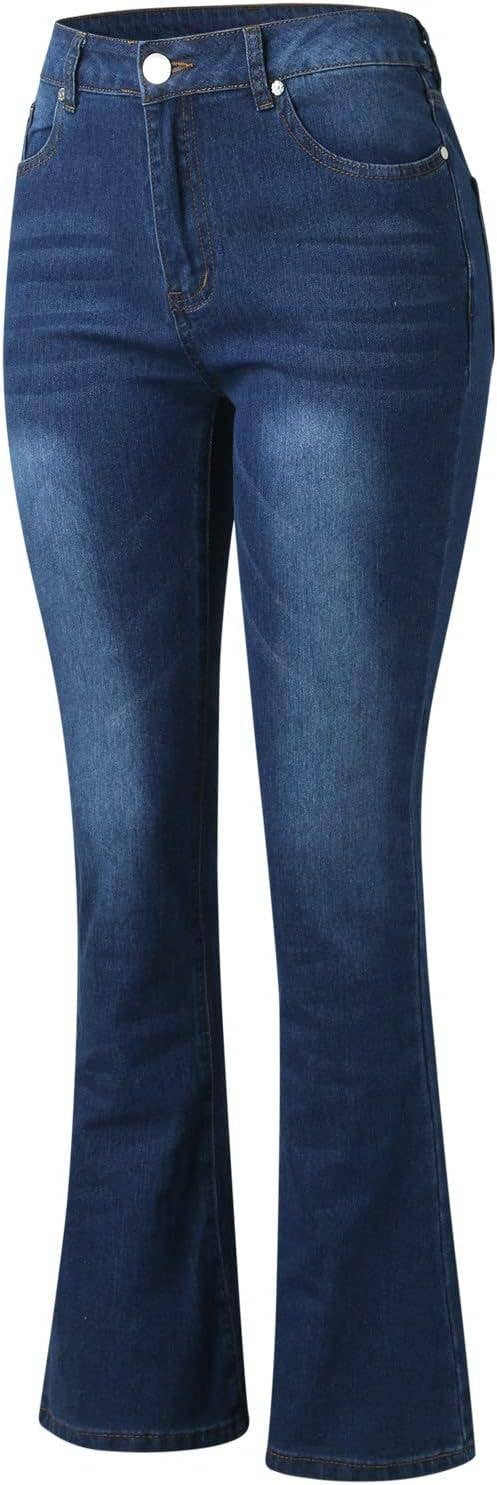 Rosa Clothing - Wholesale Jeans - Women's - Vintage fall classic hip-lift bootcut jeans3