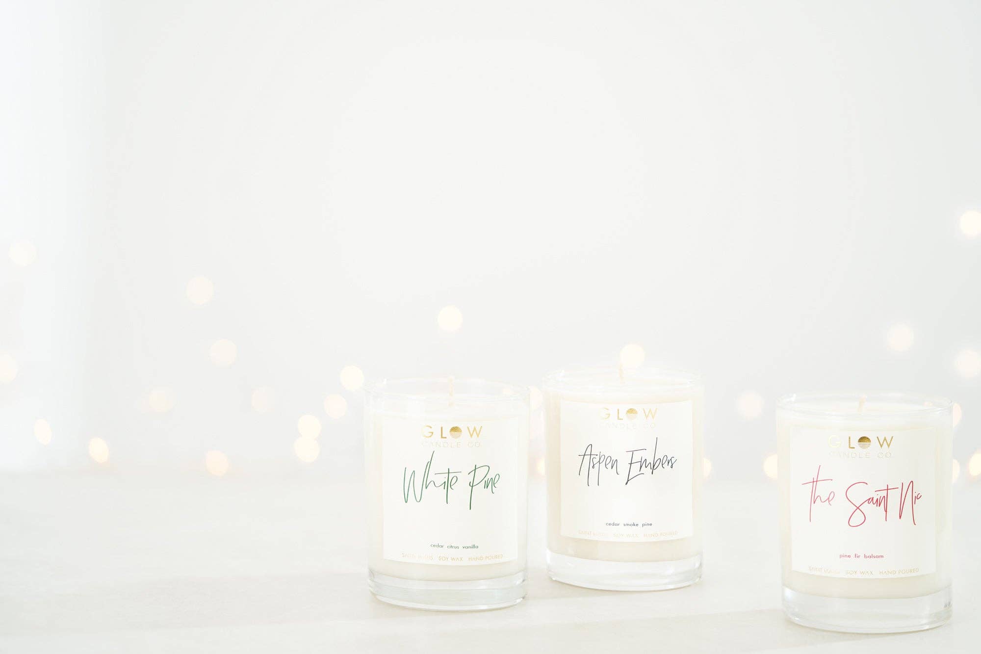 Glow Candle Co. - Wholesale Jar/Filled Candle - Holiday Bundle1