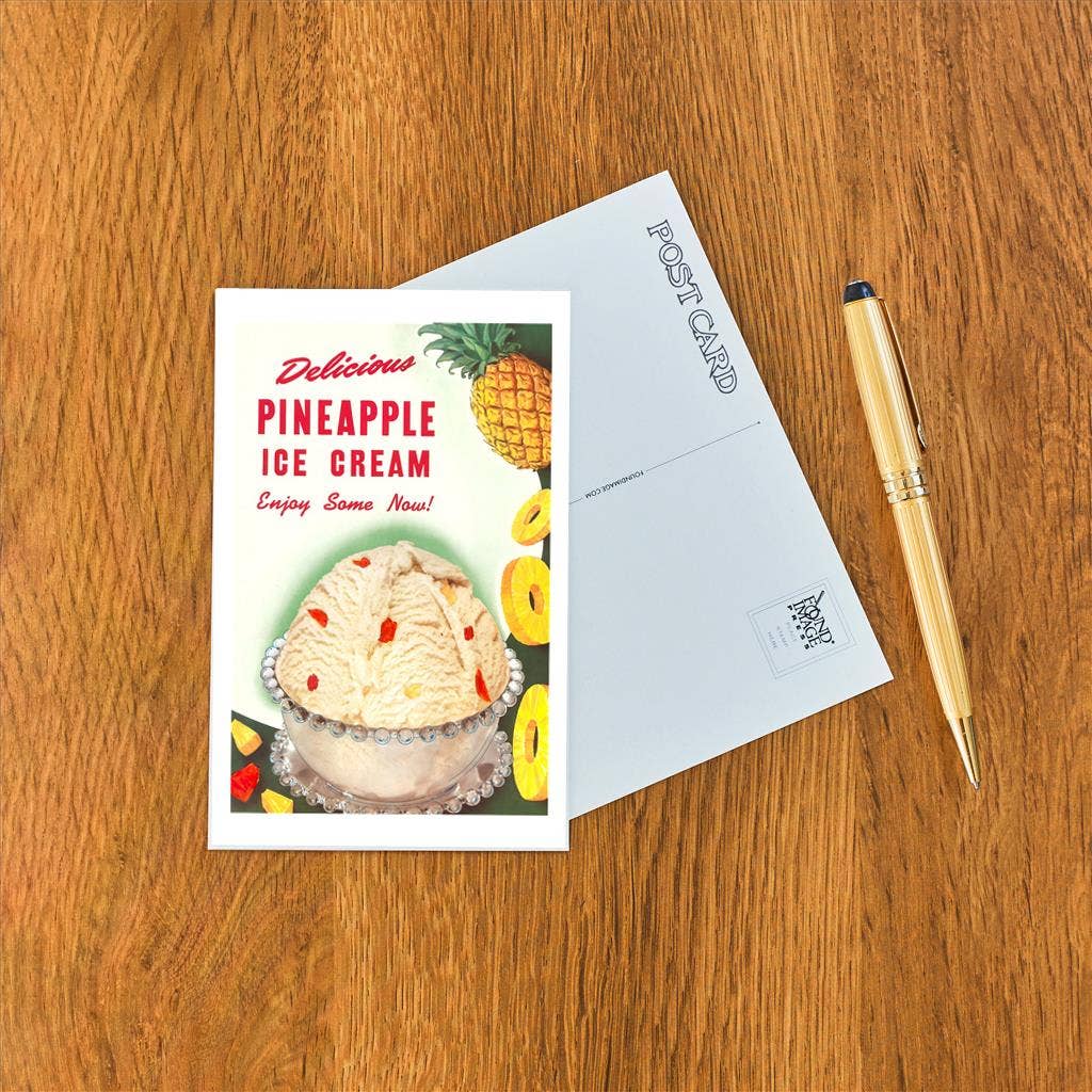 Found Image Press – wholesale Vykort – Vykort FO-60 Ananasglass1