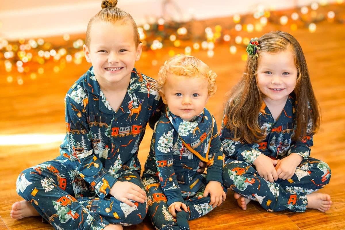 Riley & Rett - Wholesale Jumpsuit - Baby - North Pole Express Convertible Zippee - Restock6