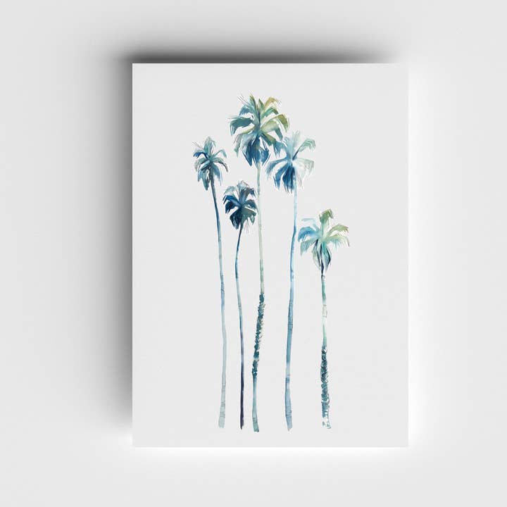 Stay Palmy Limited Edition Print for wholesale by Kelly Clause Art