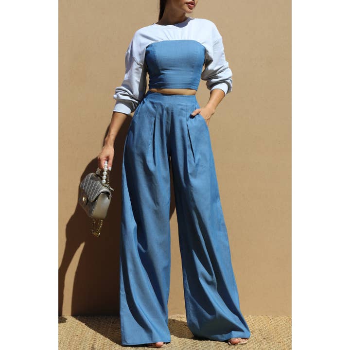 TWEEKLEURIGE VERLEIDINGSSET voor wholesale door Esmeray Clothing