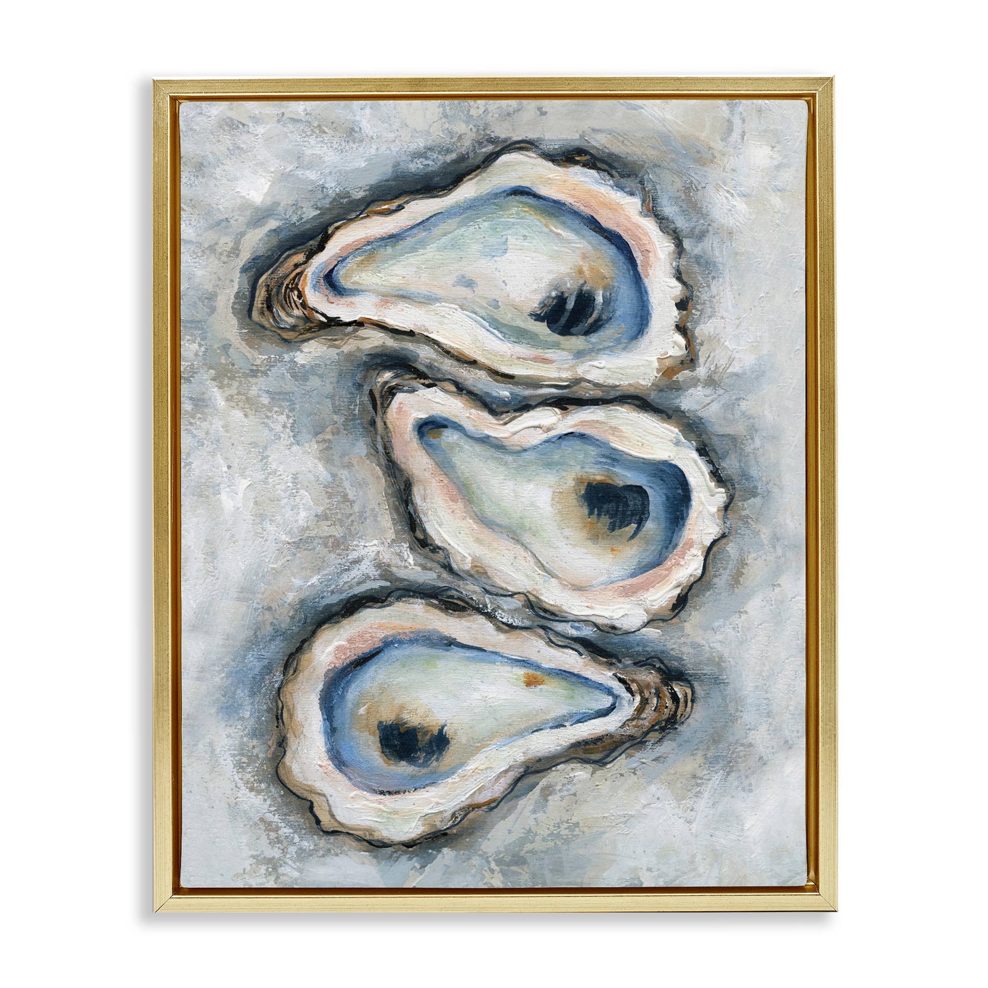 Stupell Industries – Großhandel Wandschild – Organische Austernbar - Gerahmte Wandkunst24