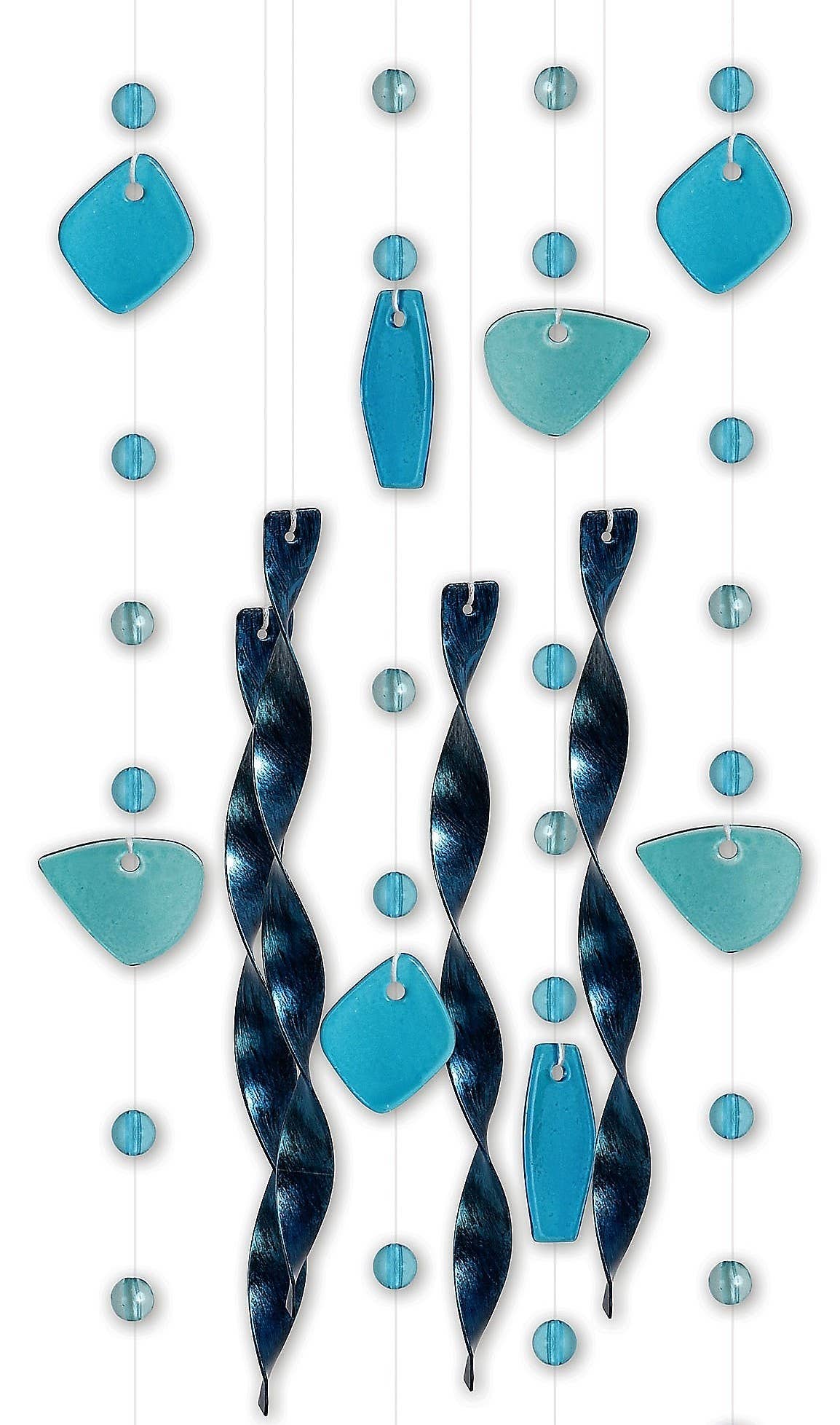 Sunset Vista Designs - Wholesale Wind Chime - Jellyfish Chime - Blue 30"3