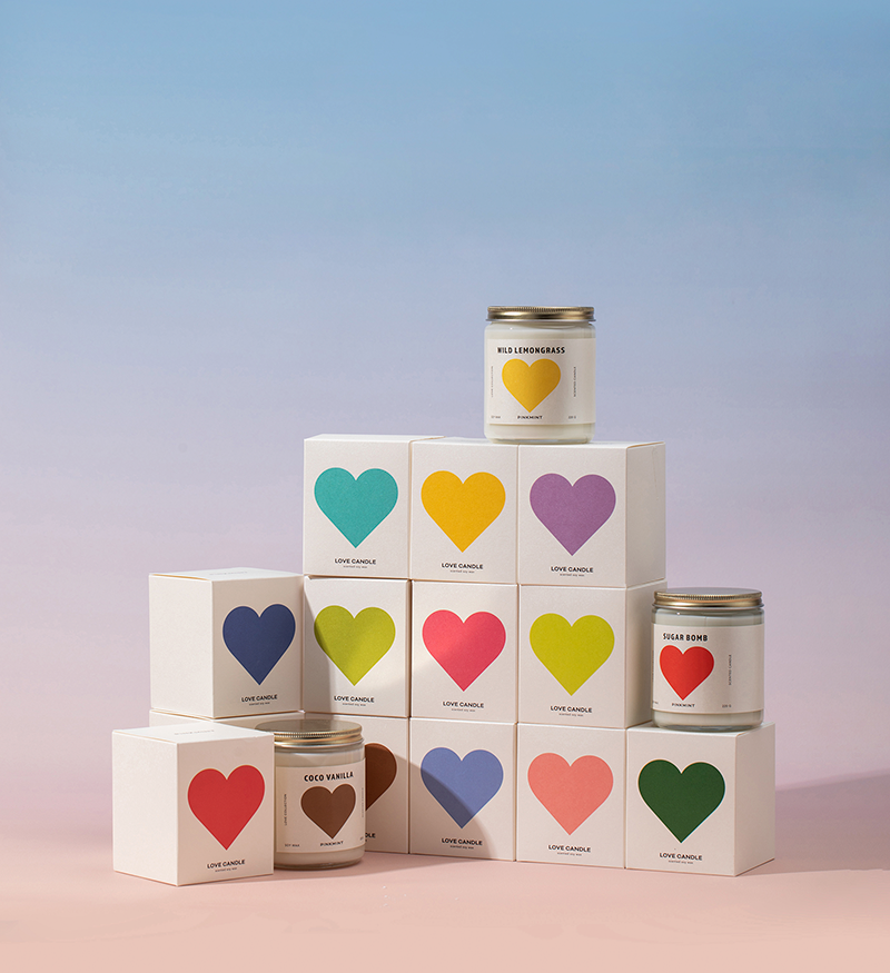 Pinkmint Candle - Wholesale Jar/Filled Candle - Blue Whisper Soy Candle4