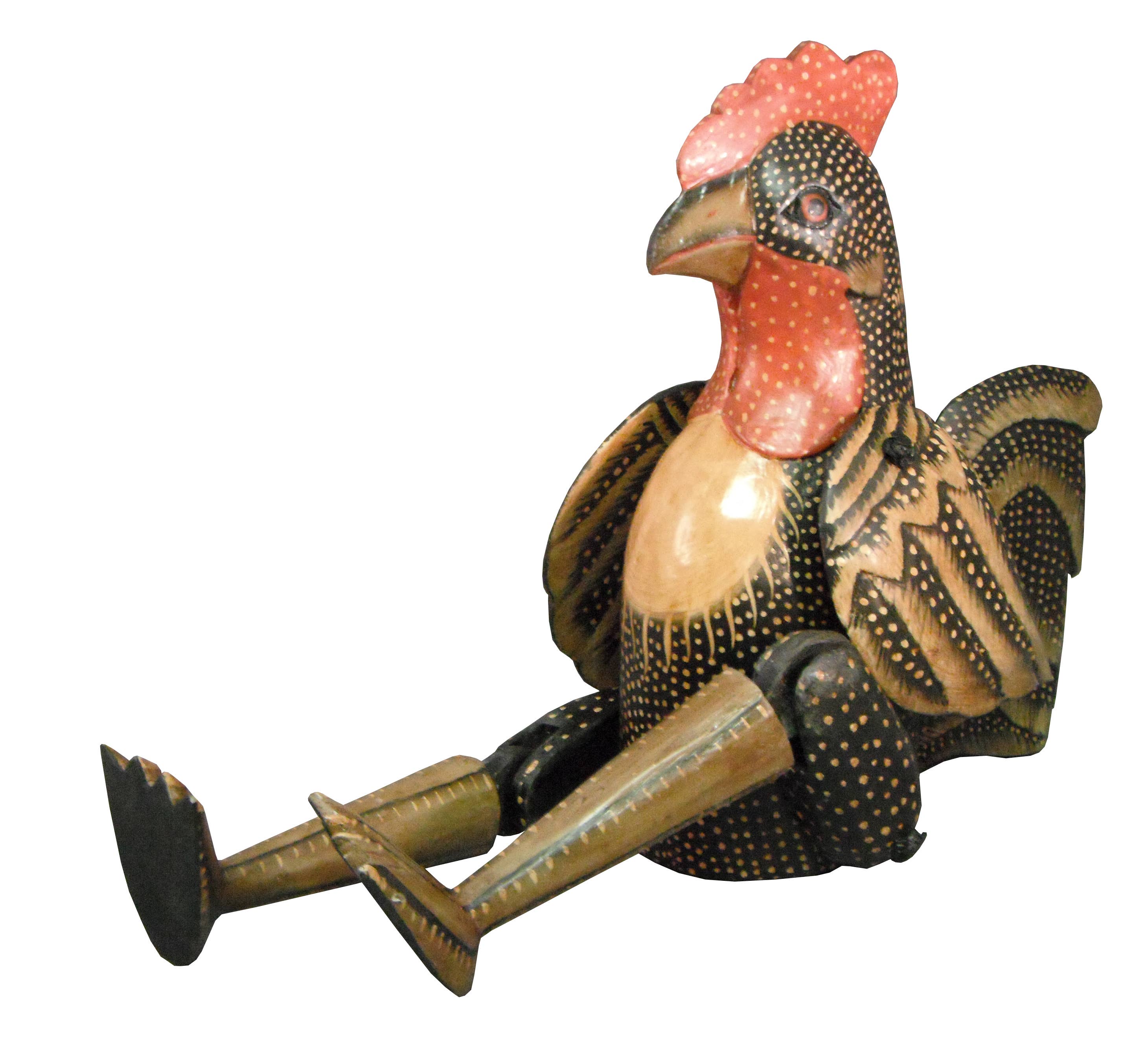 Cohasset Gifts - Wholesale Puppet - Kids & Baby - 9" Wood Dottie Mini Rooster Puppet0