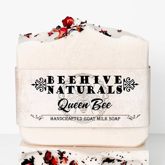 Queen Bee Bar Soap-Gentle Moisturizing Clean for wholesale by Beehive Naturals LLC