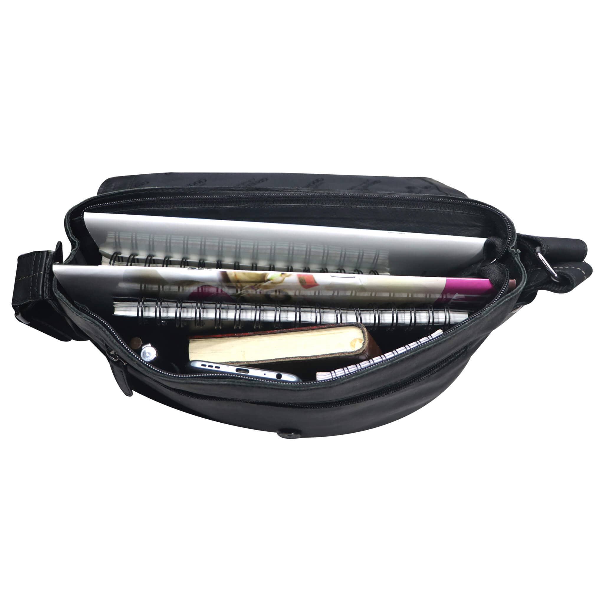 Greenwood - Wholesale Messenger Bag - Unisex - Chris leather bag men's shoulder bag wide strap women13