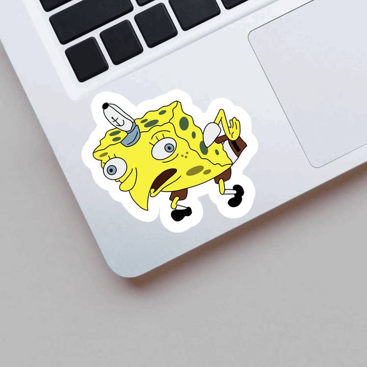 Crazilyhumbledesigns – wholesale Klistermärke – Svampbob, Vattentäta klistermärken, Hydroflask Klistermärken