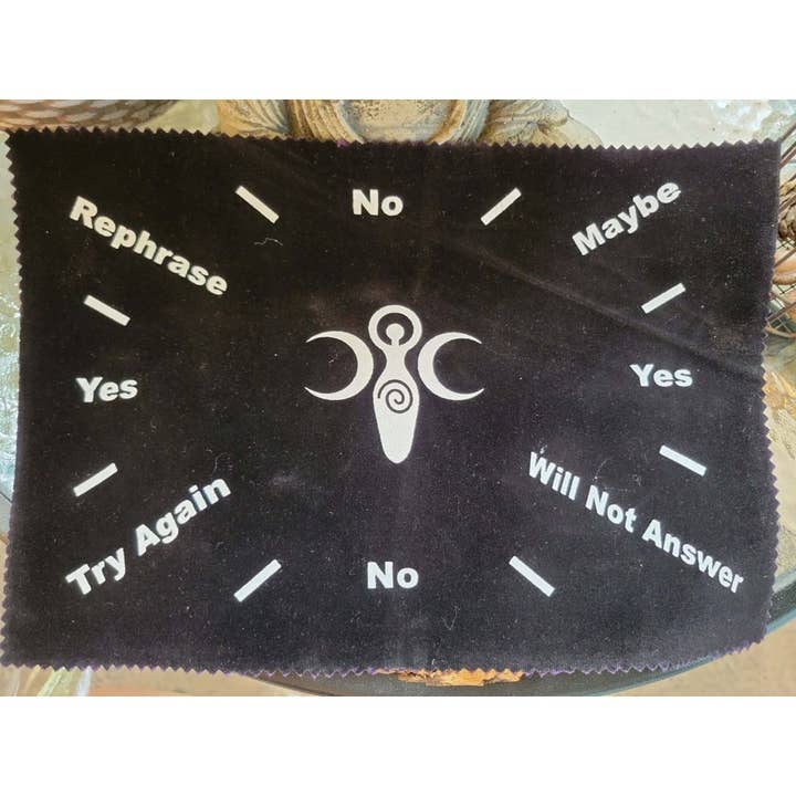 Goddess of Earth Pendulum Mat 8"x12" for wholesale by My Magic Place Shop