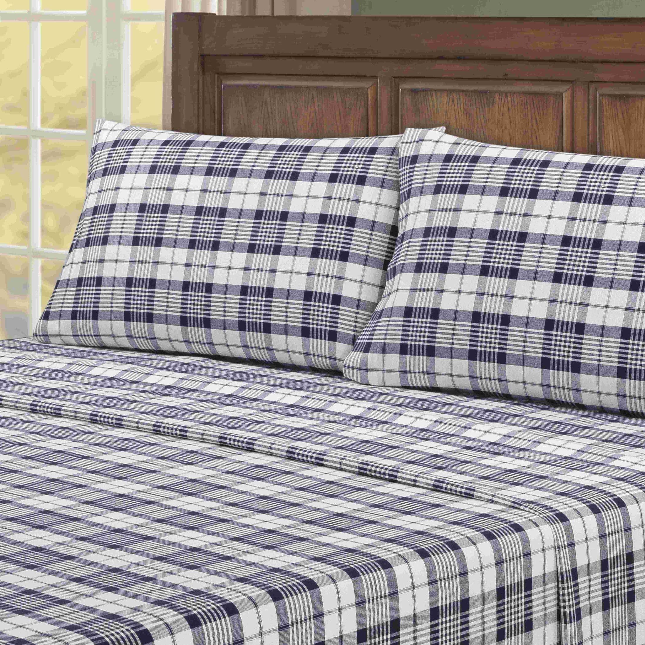 Bed Bath Fashions - Vente Parures de lit - Ensemble de draps en flanelle 100 % coton turc Kathy Ireland10