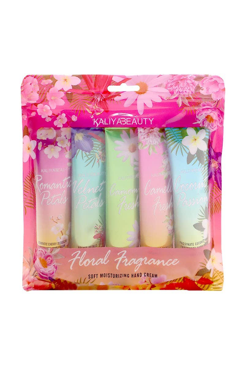 Wholesale JH F7130 Kaliya Beauty Floral Moisturizing Hand Cream 12