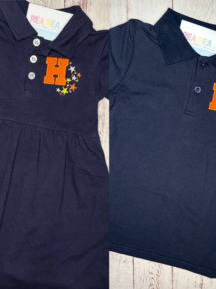 Houston Stars Polo or Dress for wholesale by Rea Rea J's