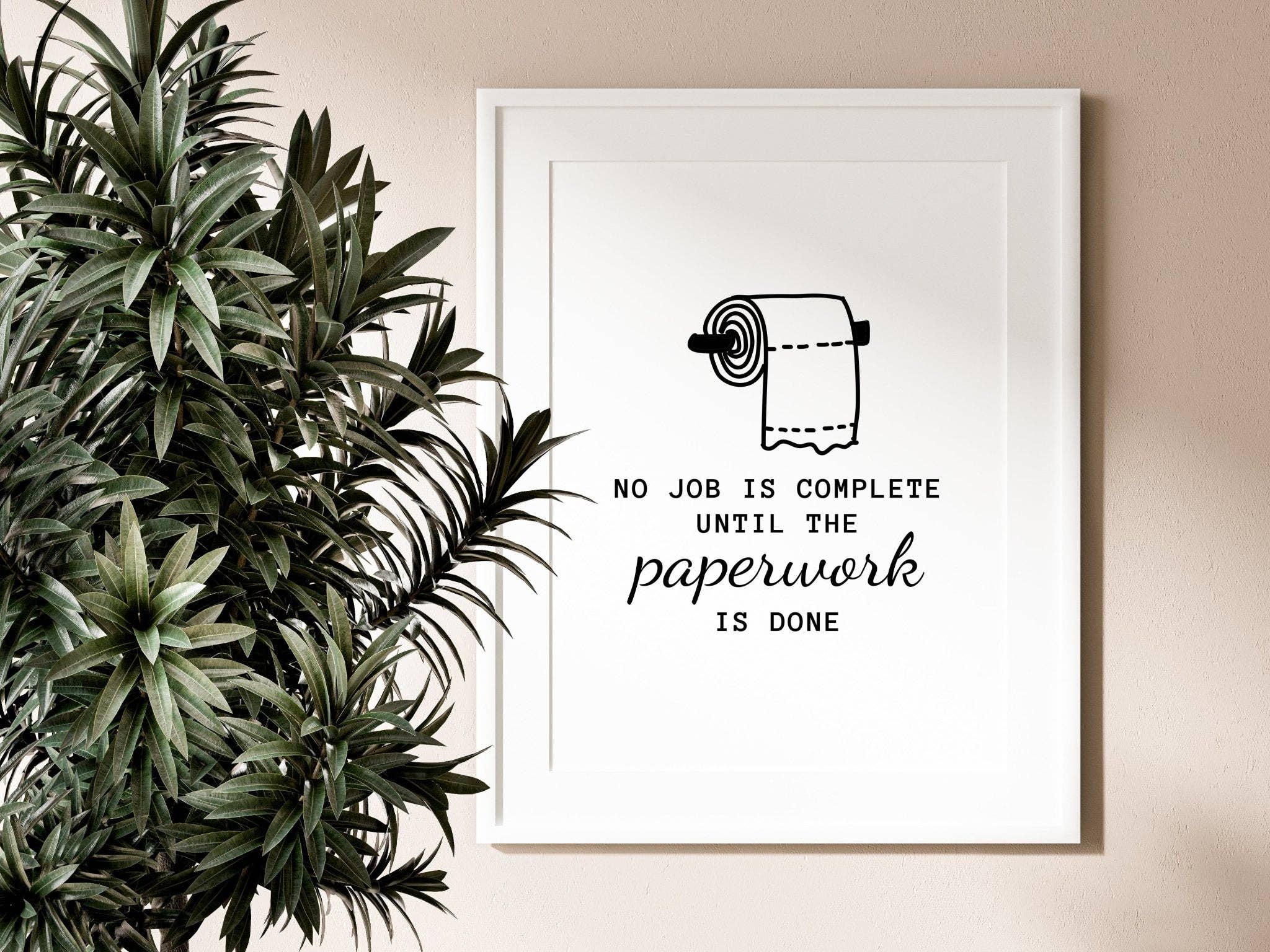 Moonshine Prints – Engroshandel Badeværelsesskilt – Papirarbejde Toilet Print4