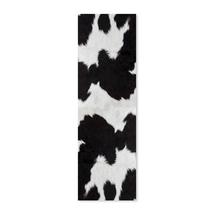 Coast and Valley - Wholesale Outdoor Chair - Black and white cowhide sun lounger (fake skin)